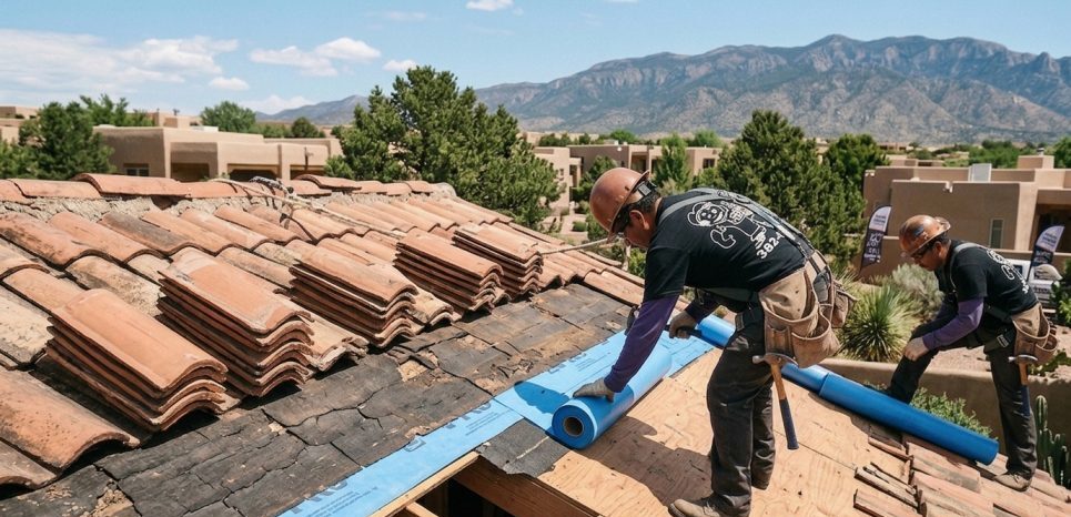 clay-tile-roof-repair-Albuquerque